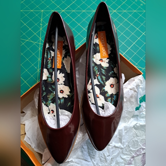 Rocket Dog Shoes Rocket Dog Burgandy Boxed In Mary Jane Loafer